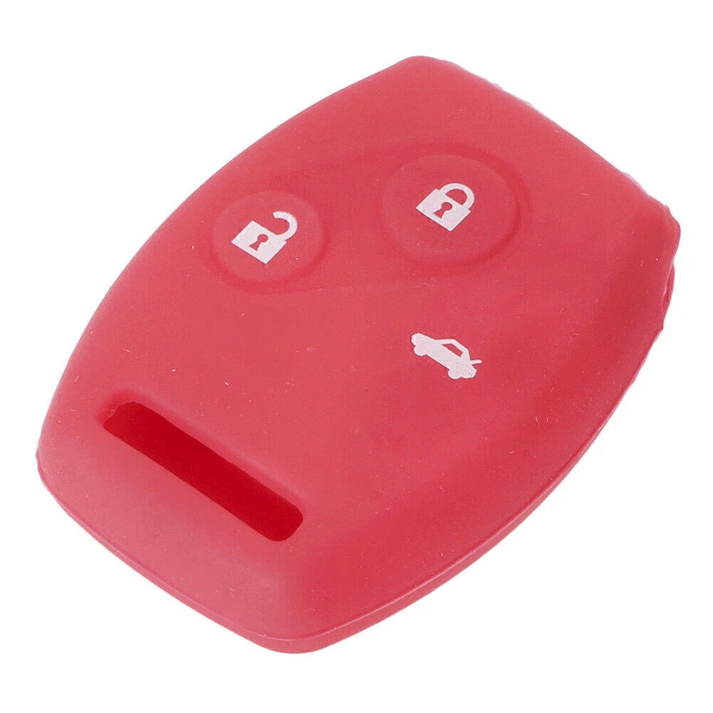 Remote Key Silicone Fob Shell Case for Honda Civic Accord CR-V Odyssey City Euro