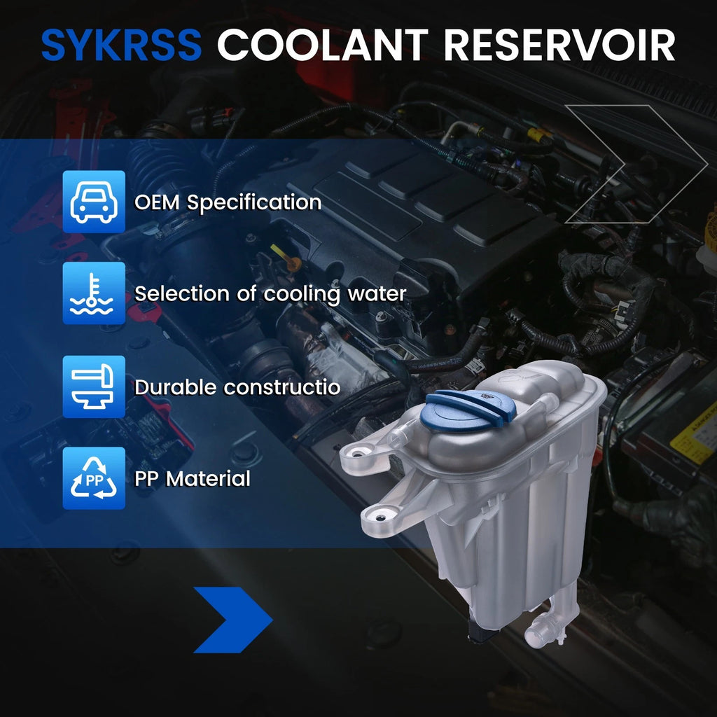 Coolant Tank for Audi Q5 2011–2016, A5 Quattro 2012–2017 (Reservoir)