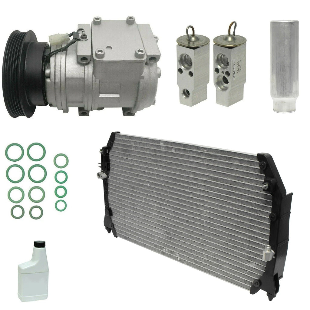 AC Compressor Kit Replacement With Condenser for Audi A3 (2008–2013)