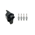 Set of 4 Hitachi Ignition Coils & NGK Spark Plugs for Dakota