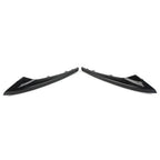 Black Front Bumper Outer Grill Covers for Jaguar XE R-Sport (2015-2019)