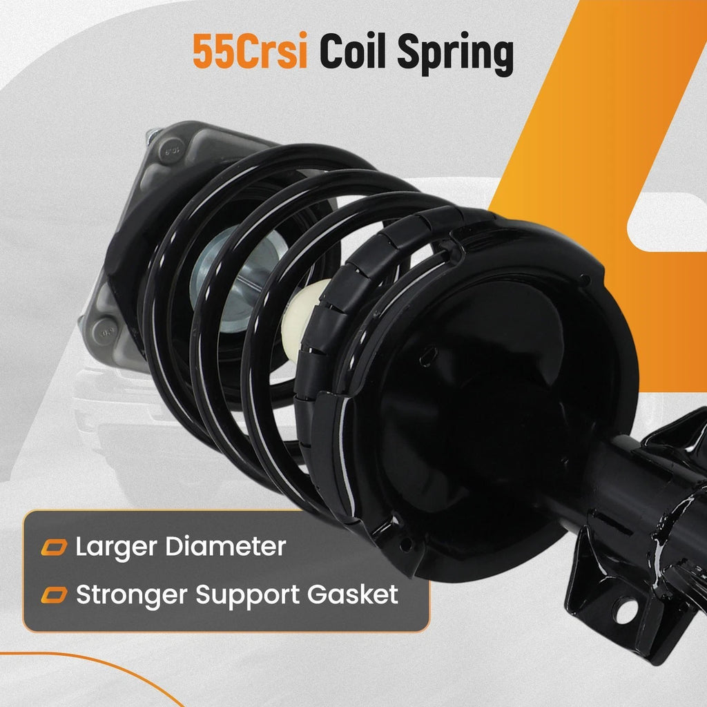 Set of 4 Complete Front & Rear Shocks Struts w/ Springs for Volvo S60 (2001–2009)