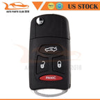 Keyless Key Fob Remote Case Shell for Jeep Wrangler Patriot (2009–2012)