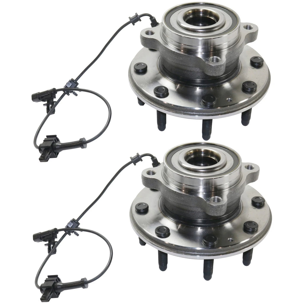 Wheel Hubs for Chevrolet Silverado 2500 HD (2011–2019) Front 8 Lug 4WD