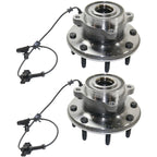 Wheel Hubs for Chevrolet Silverado 2500 HD (2011–2019) Front 8 Lug 4WD