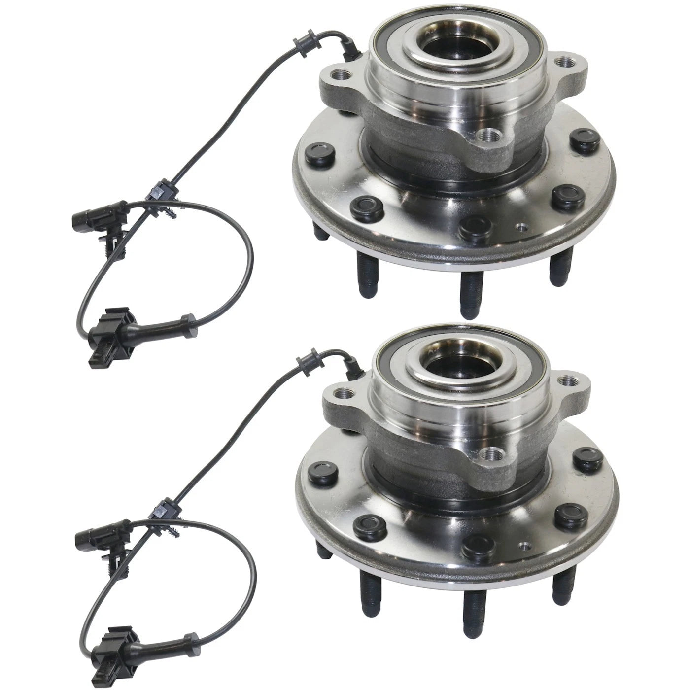 Wheel Hubs for Chevrolet Silverado 2500 HD (2011–2019) Front 8 Lug 4WD
