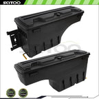 Set of 2 Swing Storage Tool Boxes for Dodge Ram 1500 2500 3500 (2002–2018)