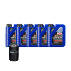 5L Liqui Moly Synthoil Premium SAE 5W-40 Oil Change Kit for Audi 1.8/2.0L (2000–2023)