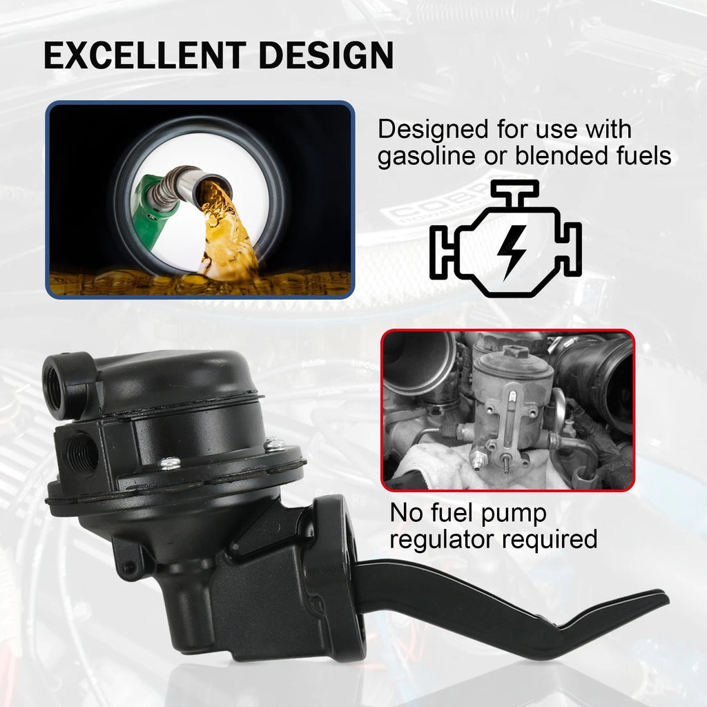 Mechanical Fuel Pump for Small Block Ford (260-351W)