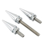 3 x Windshield Chrome Screws for Harley Electra Glide, Street Glide (2014+)