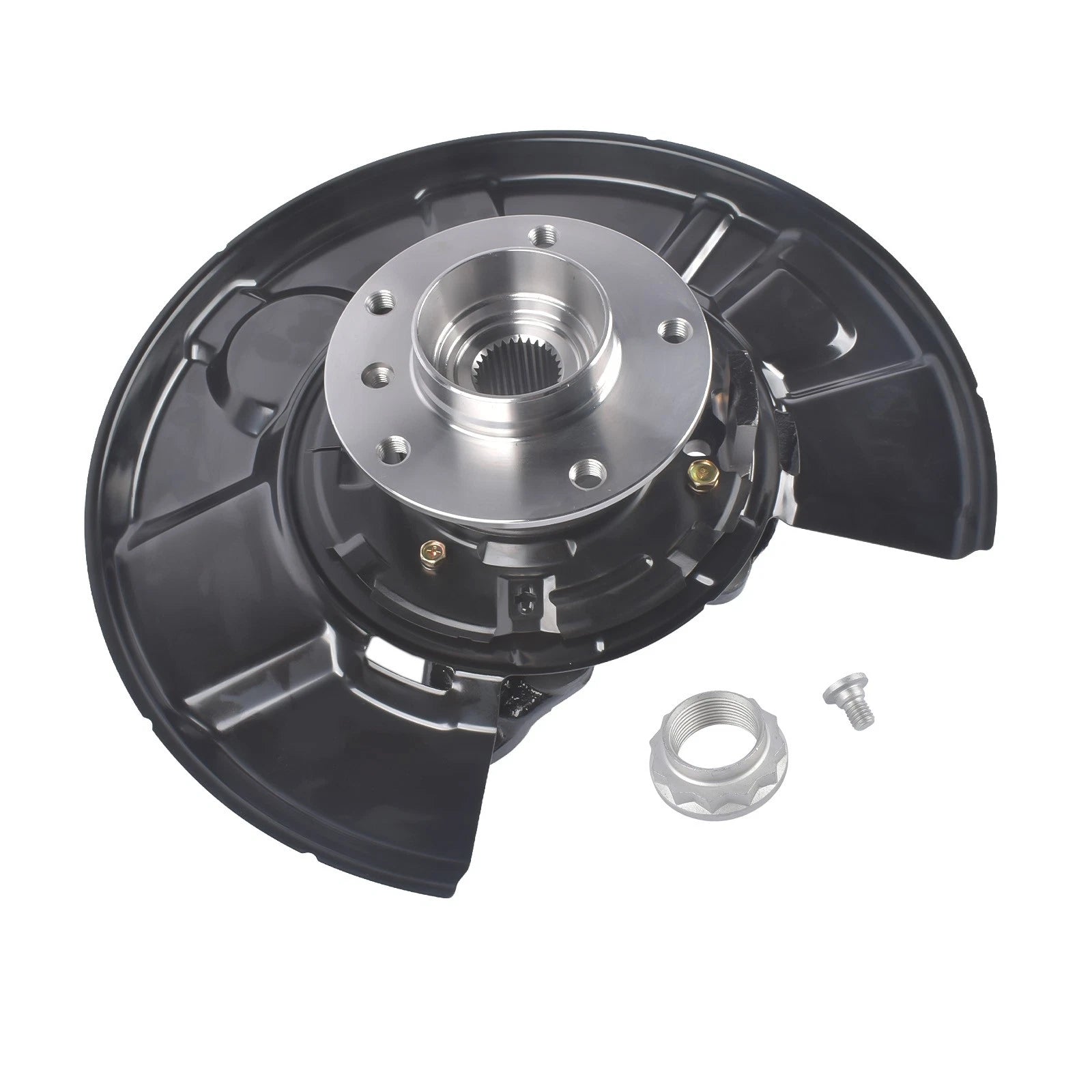 Rear Driver Side Steering Knuckle & Hub Bearing for BMW 335i 2007–2013