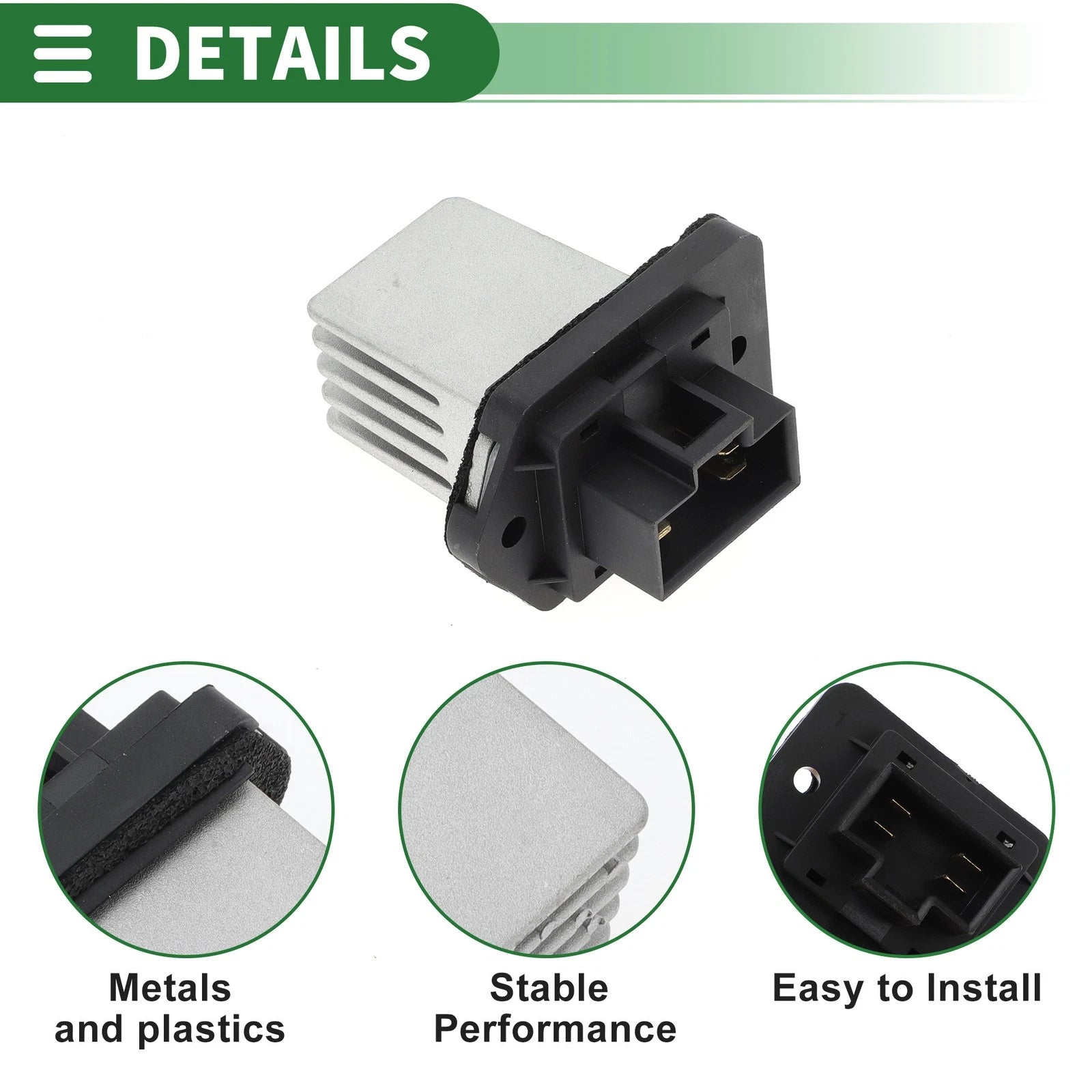 HVAC Blower Motor Resistor for Chevrolet Epica (2005) NO. 9030377