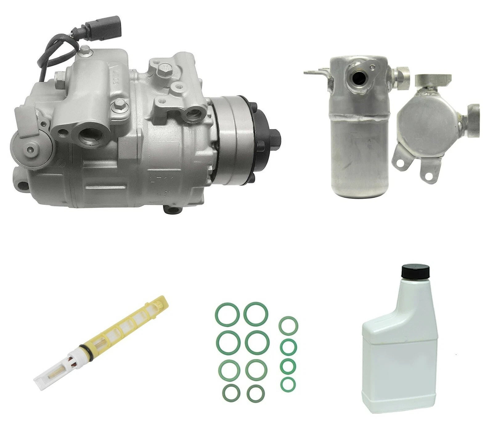 AC Compressor Kit Replacement for Audi S8 (2007–2009)