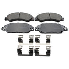 Front Rotors & Akebono ProACT Ceramic Brake Pads Kit for Silverado 1500 (2014–2019)