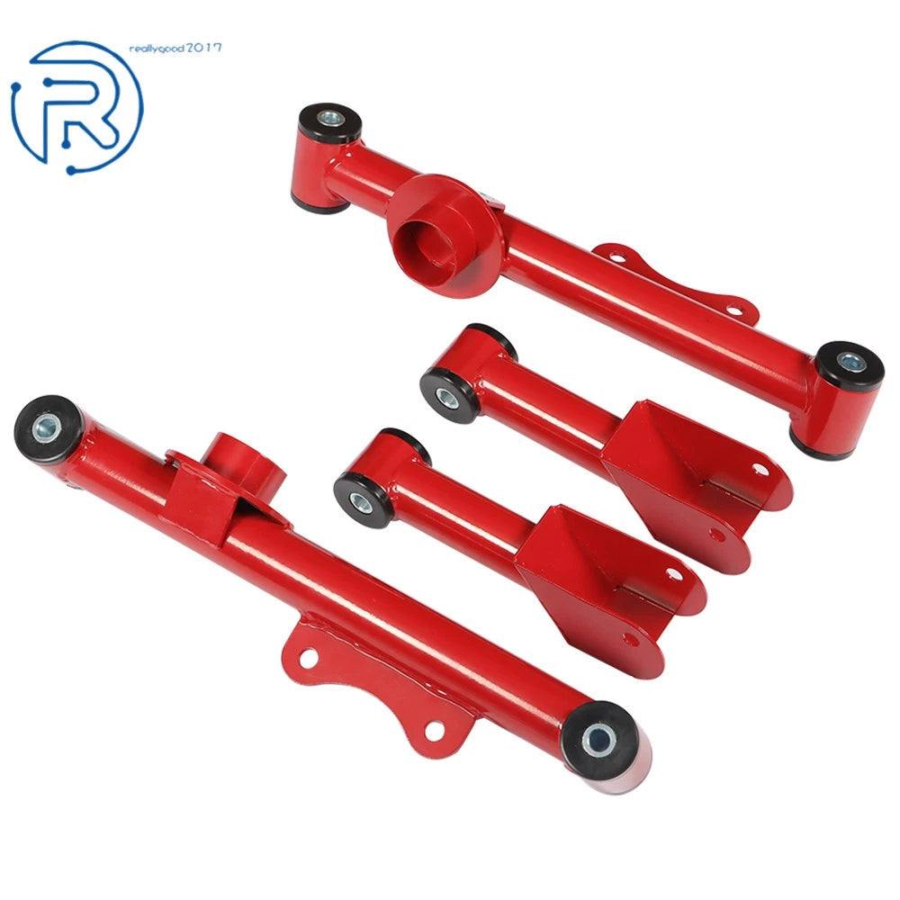 4Pcs Rear Upper Lower Tubular Control Arm Bushing for Ford Mustang (1979–2004)