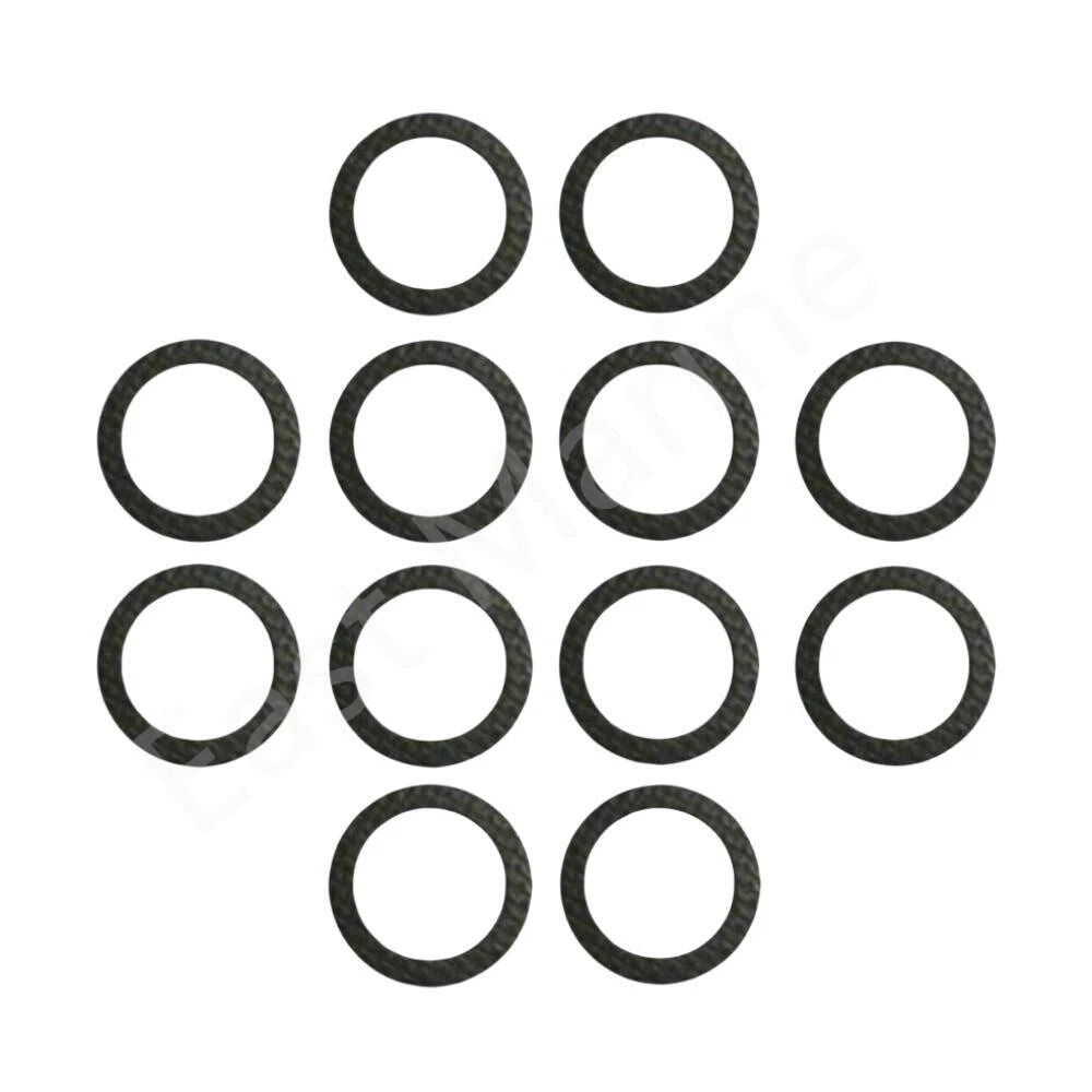 12pc Lower Gearcase Drain Gasket for Mercury MerCruiser (18-2945, 12-19183-3)