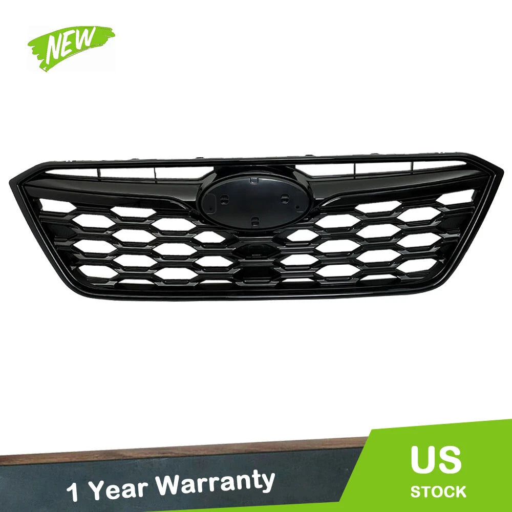 Front Bumper Grille for Subaru Outback (2020–2022) Glossy Black