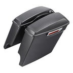 5" Stretched Hard Saddlebags for Harley Road Glide (2014–2025) Gauntlet Gray