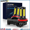 2X LED Fog Driving Light Bulbs for H11 H16 H8 (6000K)
