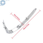 Bumper Cover Molding for Mazda CX-9 (2016–2022) Driver Side Front Lower Chrome