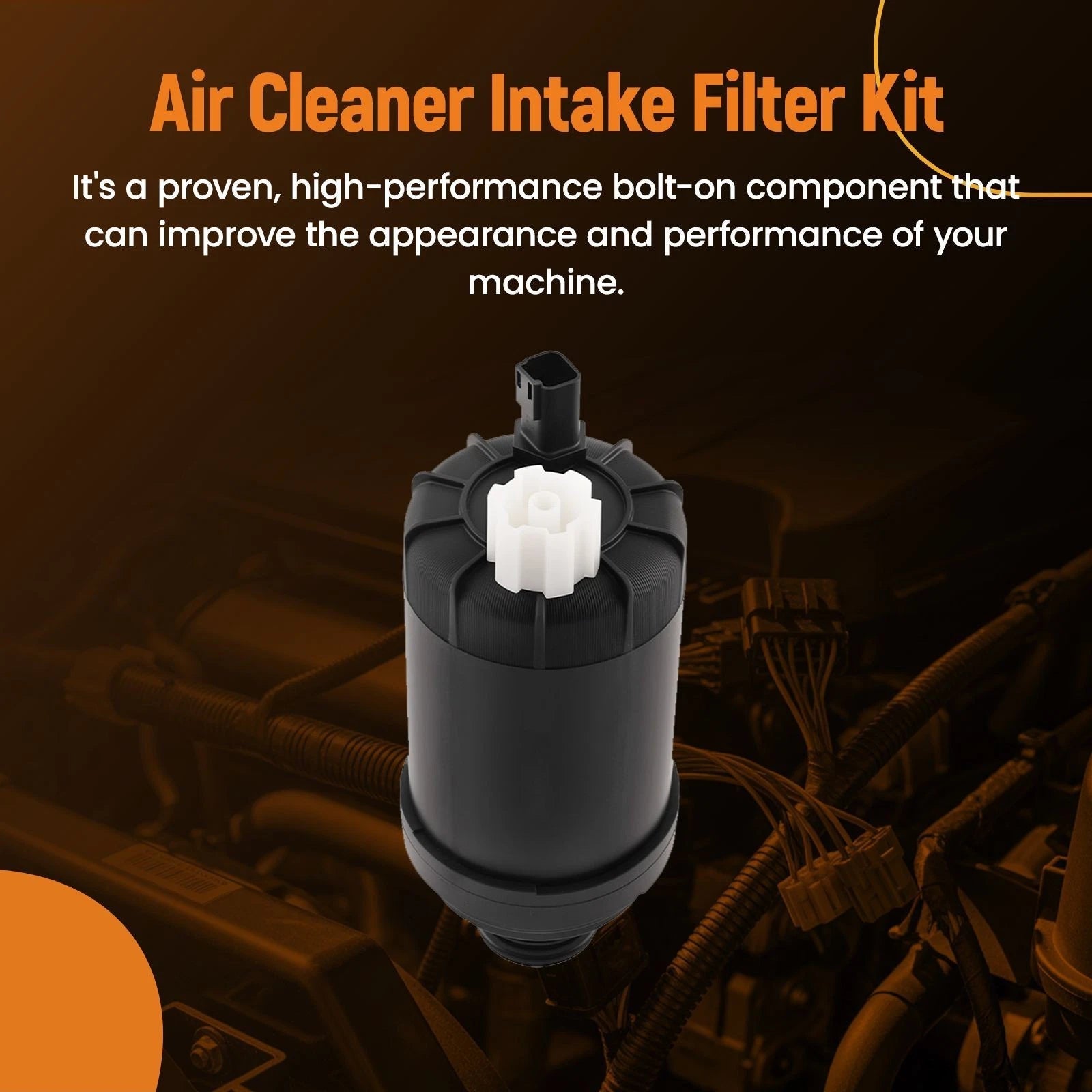 Set of 4 Fuel Water Separator Filters for Bobcat T550 T590 T595 T650 (2012–2023) 7023589