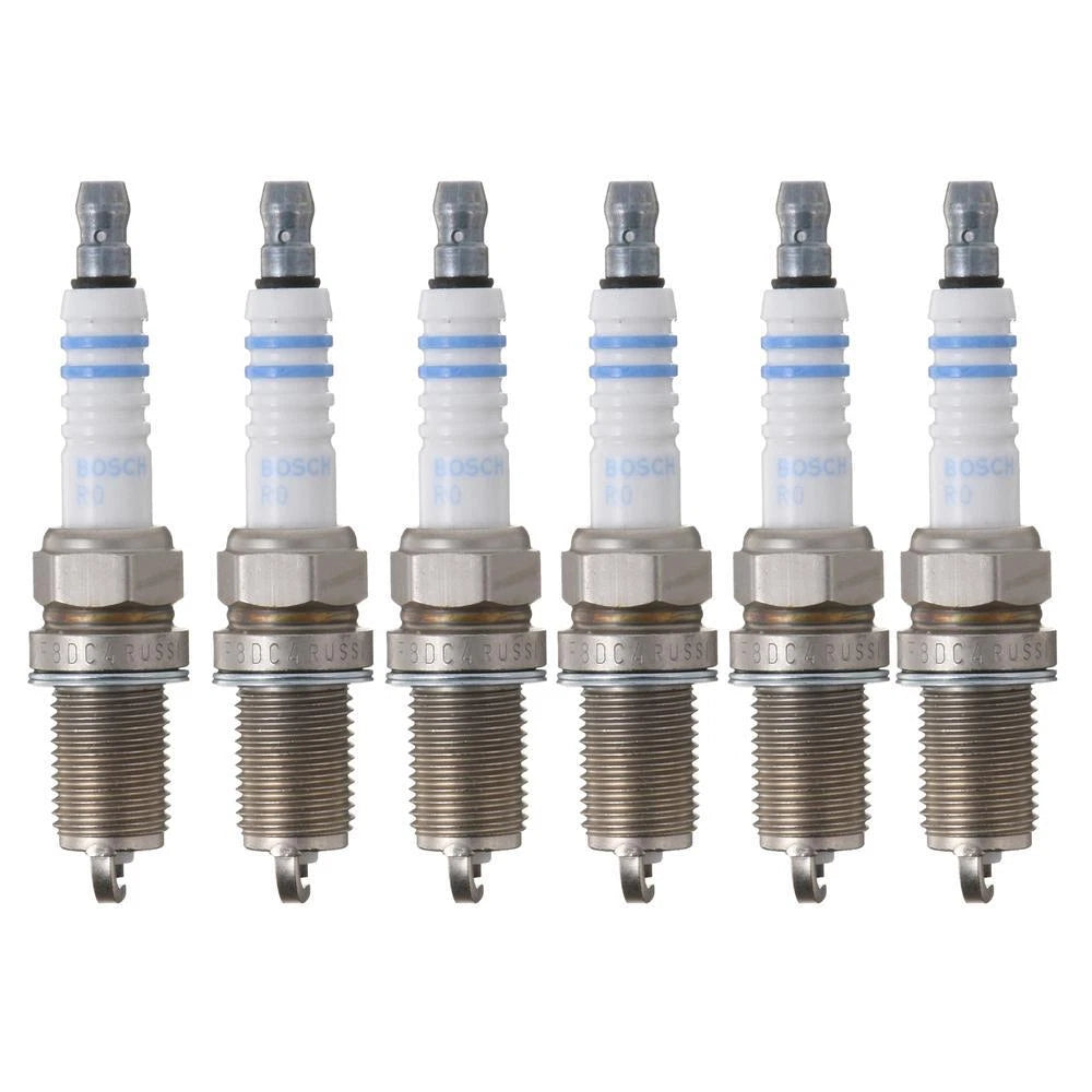 Set of 6 Spark Plugs for Mercedes 600SEC 600SEL (1992–1999) Bosch F8DC4