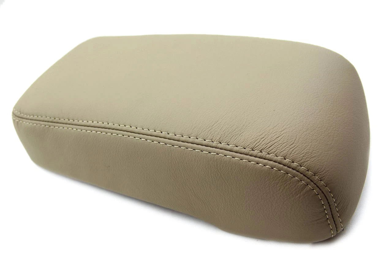 Center Console Armrest Cover for Hummer H3 (2005–2010) Beige Leather