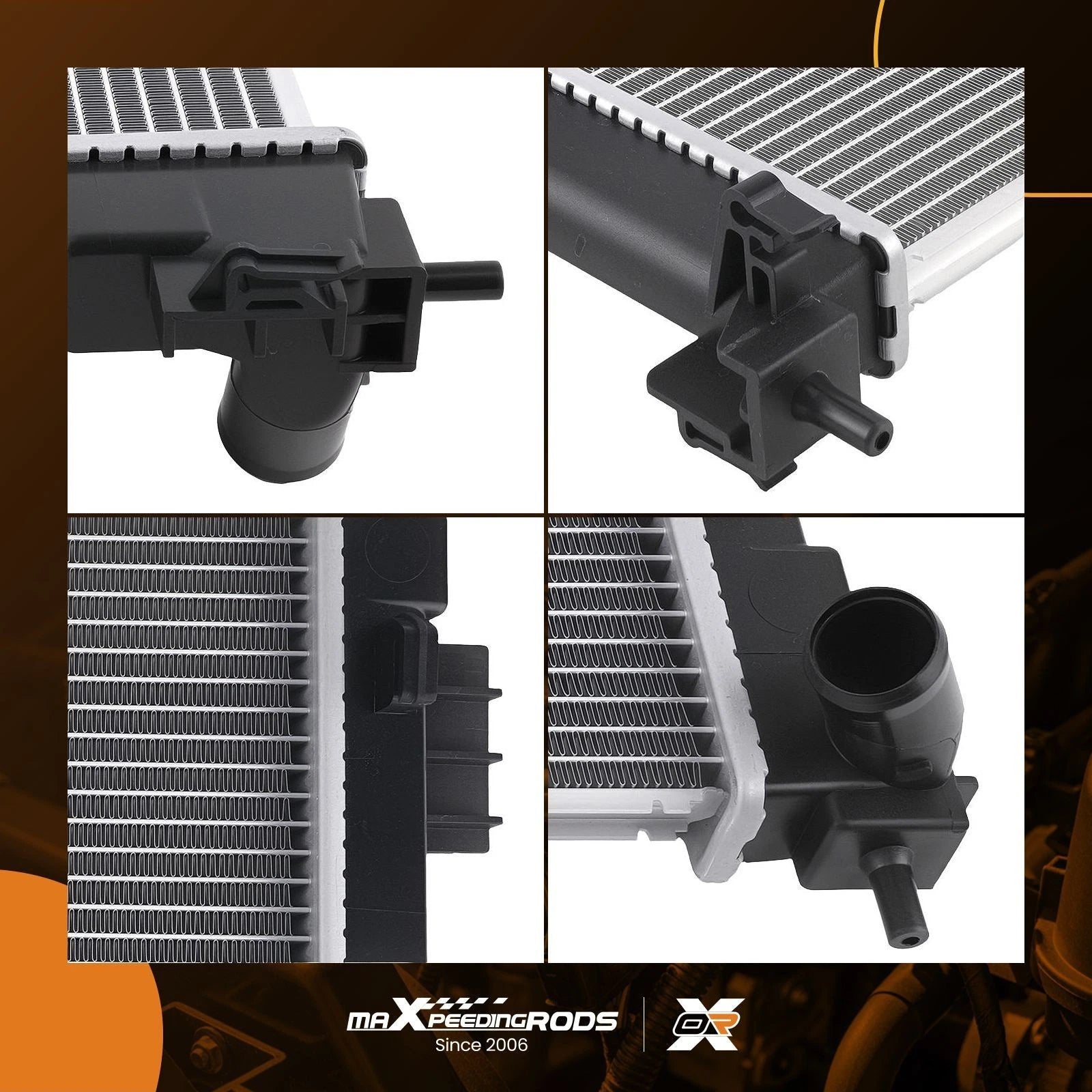 Advanced Performance Radiator for Hyundai Accent/Kia Rio (2018–2022)