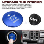 Engine Start & Cigarette Eject Button Trim for Mazda 3 6 CX-3 (2014-2019)
