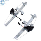2X Window Regulator with Motor for Silverado Sierra 1500 2500HD (2007-2014)