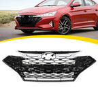 Front Bumper Grille for Hyundai Elantra Sport Sedan (2019–2020) Chrome