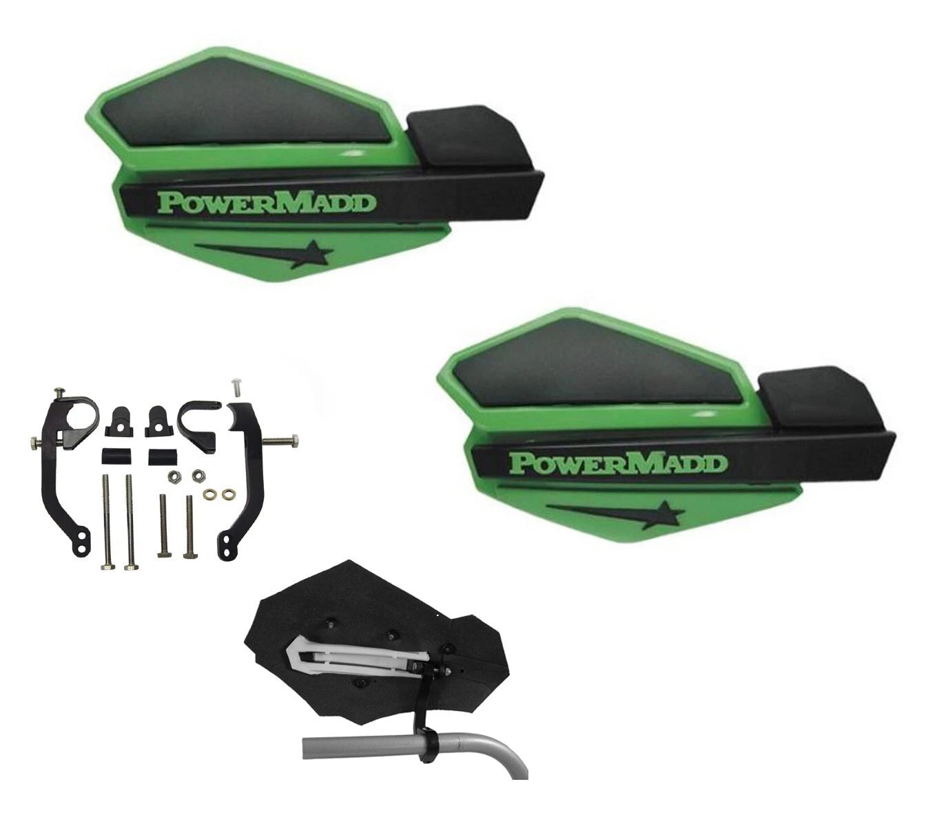PowerMadd Star Series Hand Guard Race Flare for DS 450 DS 650 (2008–2019)