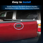 Tailgate Door Handle for Ford F-150 (2004–2014) 4L3Z9943400AAA/8L3Z9943400AA Black