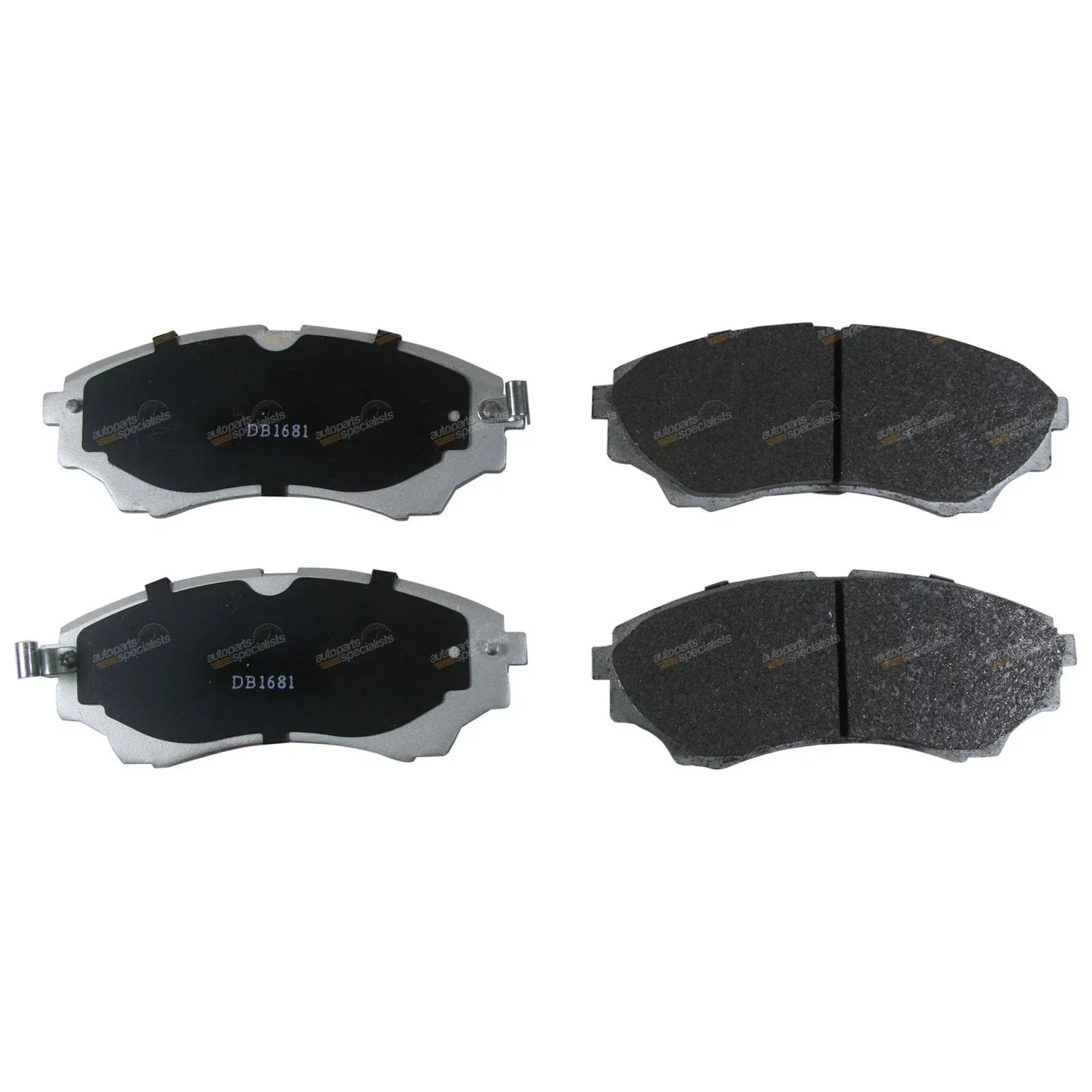 Front Disc Brake Rotors + Pads for Mazda B2600 (2002-2011)