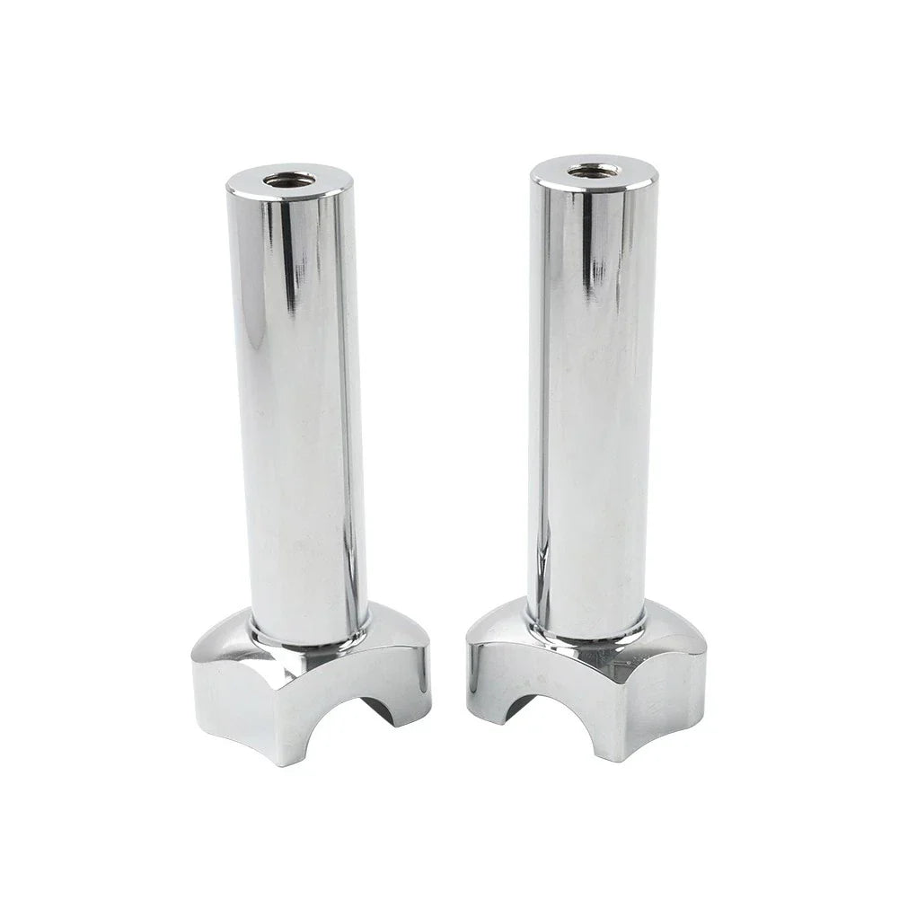 5.5" Straight Handlebar Risers for Harley Touring Dyna Street Bob (2006-2023)