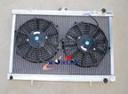 52mm Alloy Radiator & 12" Fan for Nissan Skyline R32/S13 (1989-1994)