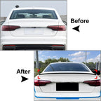 Rear Trunk Lip Spoiler for Audi A4 S4 (2017-2024)