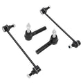 4PC Front Stabilizer Sway Bar End Link & Outer Tie Rod End Kit for Chevy Equinox (2010–2017)