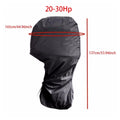 Waterproof Outboard Motor Cover for 20-30 HP Boat Engines (Full Coverage)