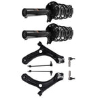 Front Struts w/ Coil Spring Control Arms for VW Beetle (2012–2017) Turbo