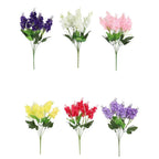 Silk Wisteria Flower Arrangement for Wedding Decor