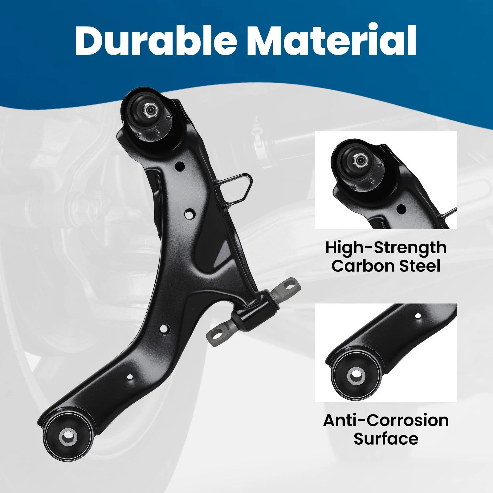 Front Lower Control Arm + Ball Joint for Hyundai Elantra (2001–2006) K620328