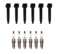Set of 6 Ignition Coils & 6 Iridium TT Spark Plugs for Lexus 3.5 V6 (2007–2020)