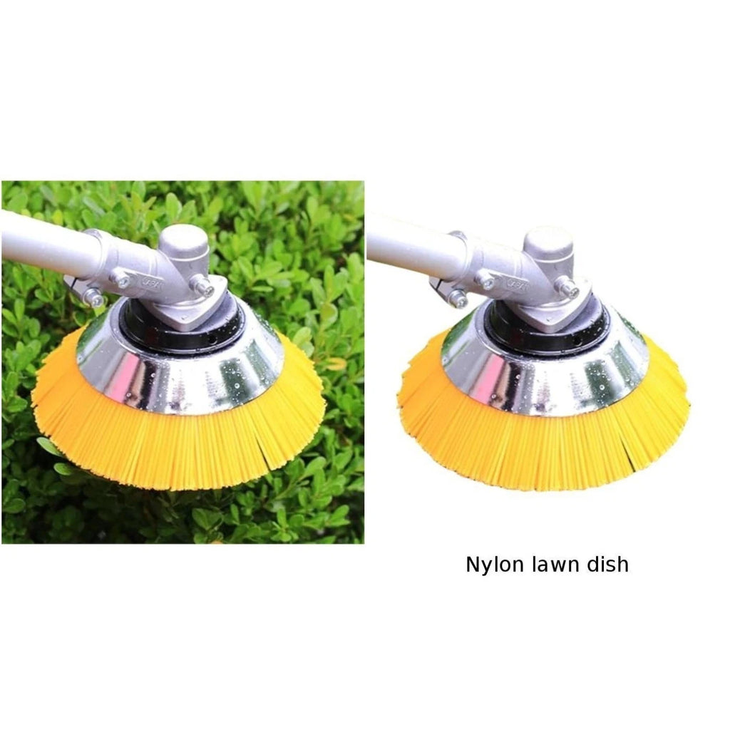 Nylon Brush Head 8 Inch for Lawnmowers and Outdoor Equipment