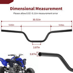 Handlebar for Yamaha Raptor YFM700/YFM700R/YFM700RSE (2013–2024) 1PE-F6111-00-00