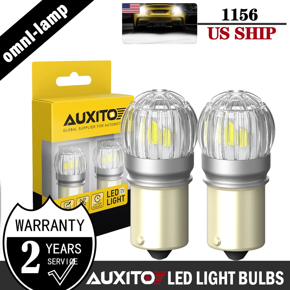 2X 1156 LED Bulb for Euro Car Backup Reverse Light (Year Range Not Specified)