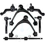 Set of 8 Front Control Arms Ball Joints Tie Rods for Lexus GS430 SC430 (2002–2005)