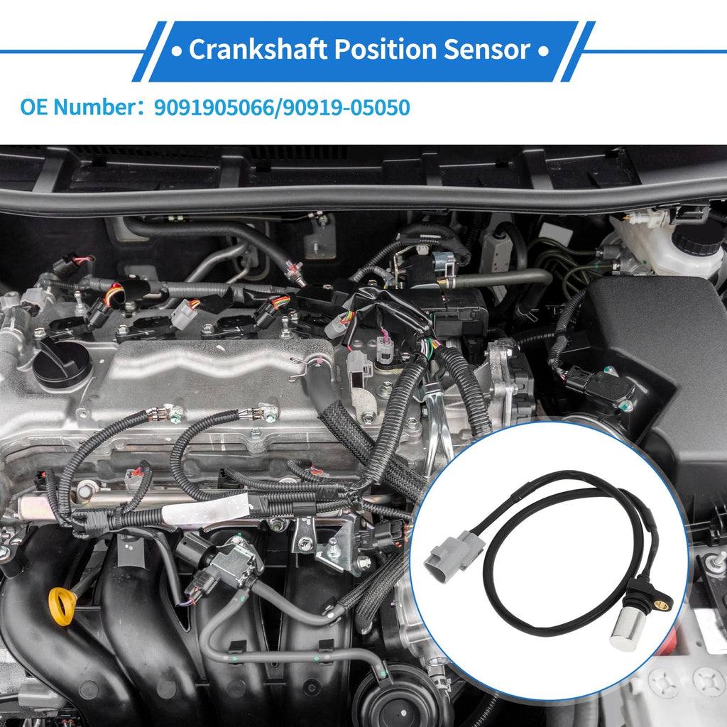 Crankshaft Position Sensor for Toyota Hilux 2.5 D 4WD (2005–2015) No. 9091905066