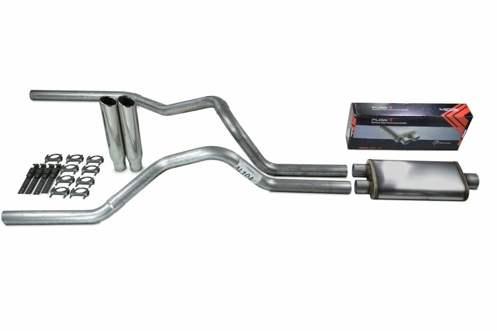 2.5" Dual Exhaust Muffler Tips for Ford F150 (2021–2025)
