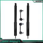 Set of 2 Rear Shock Absorbers & Sway Bar Links for Toyota RAV4 (2001–2005)